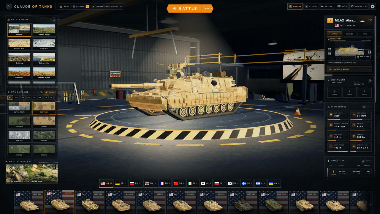 Claude of Tanks